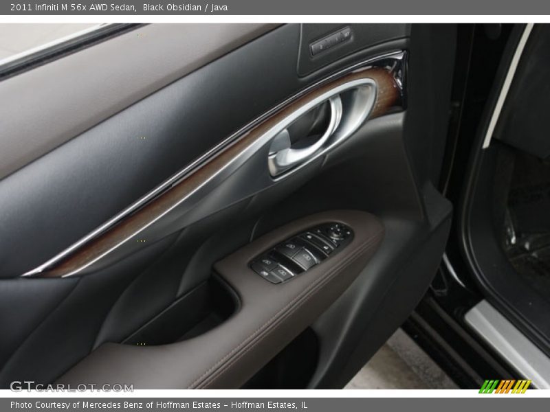 Black Obsidian / Java 2011 Infiniti M 56x AWD Sedan
