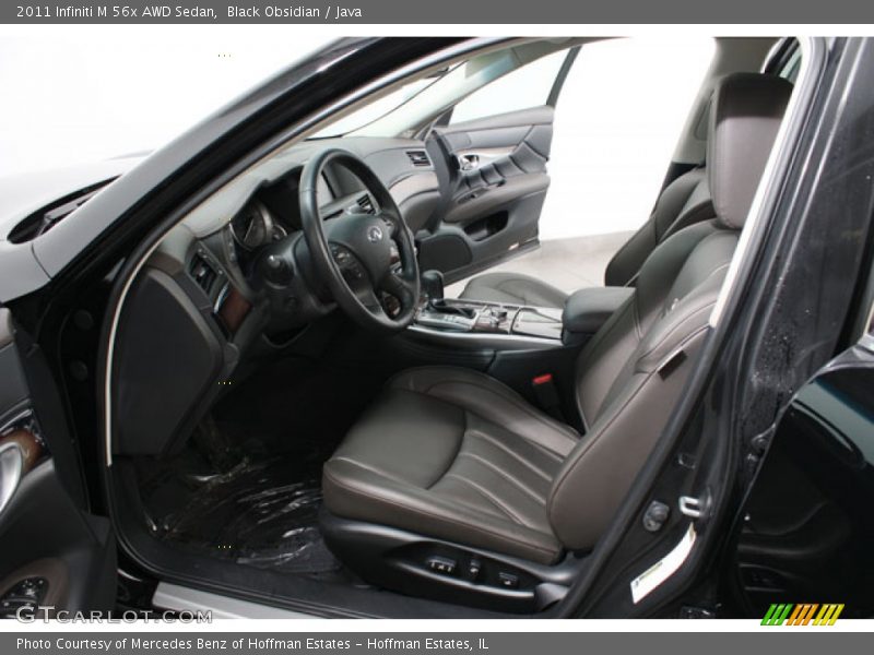  2011 M 56x AWD Sedan Java Interior