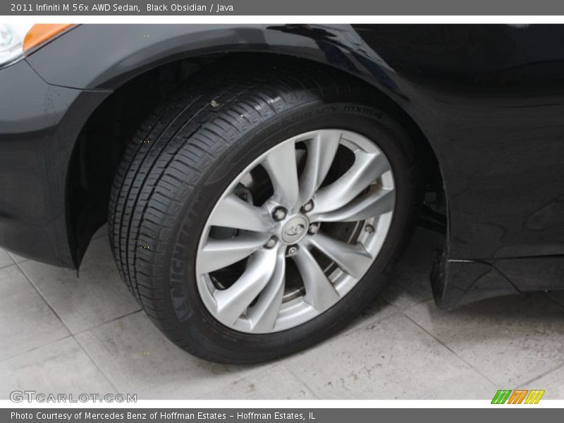 Black Obsidian / Java 2011 Infiniti M 56x AWD Sedan
