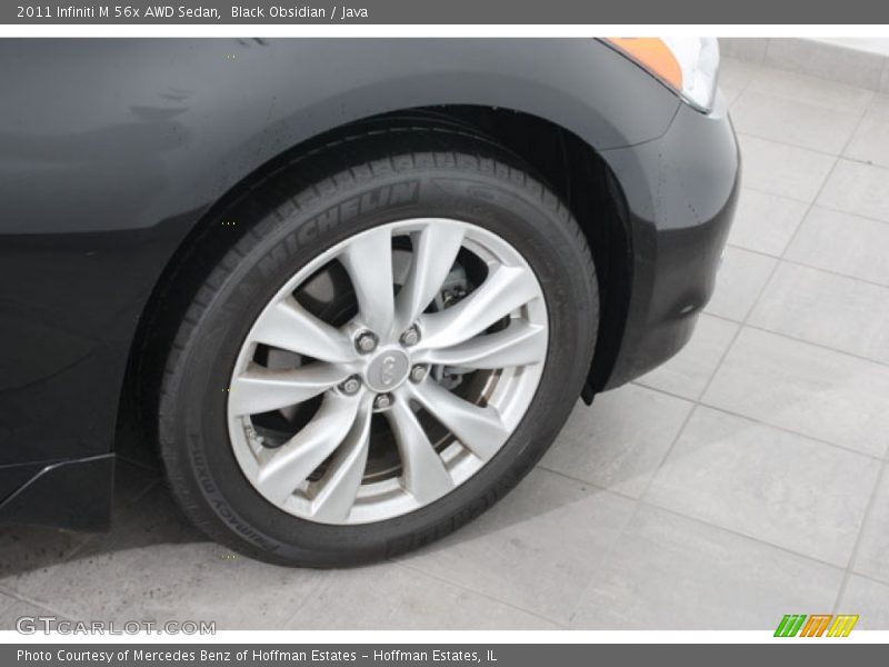 Black Obsidian / Java 2011 Infiniti M 56x AWD Sedan