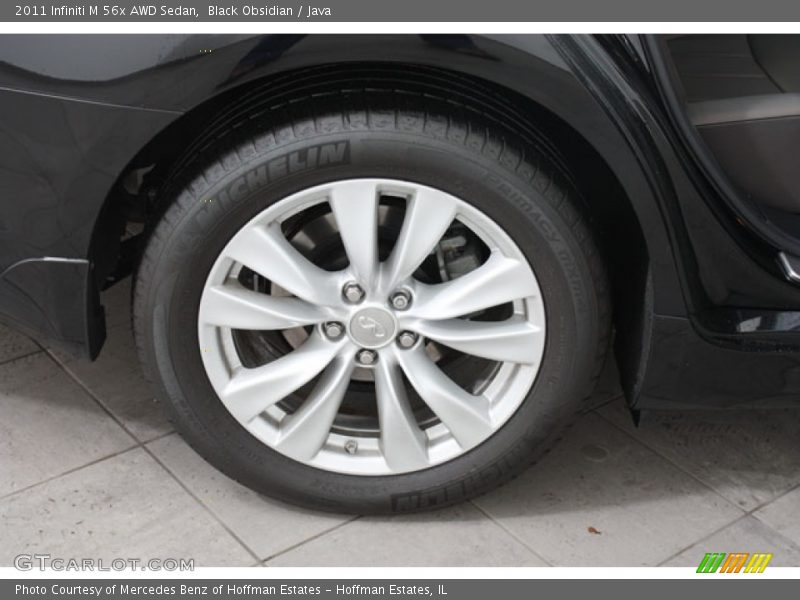 Black Obsidian / Java 2011 Infiniti M 56x AWD Sedan