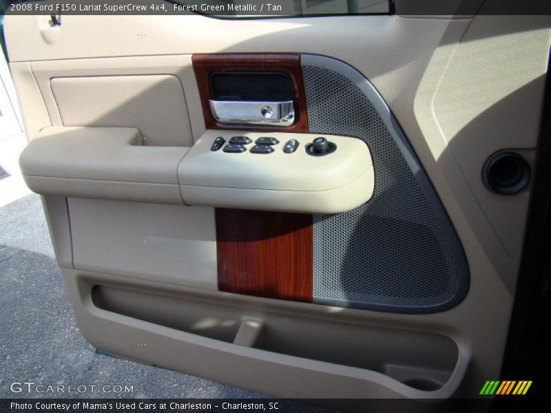 Forest Green Metallic / Tan 2008 Ford F150 Lariat SuperCrew 4x4
