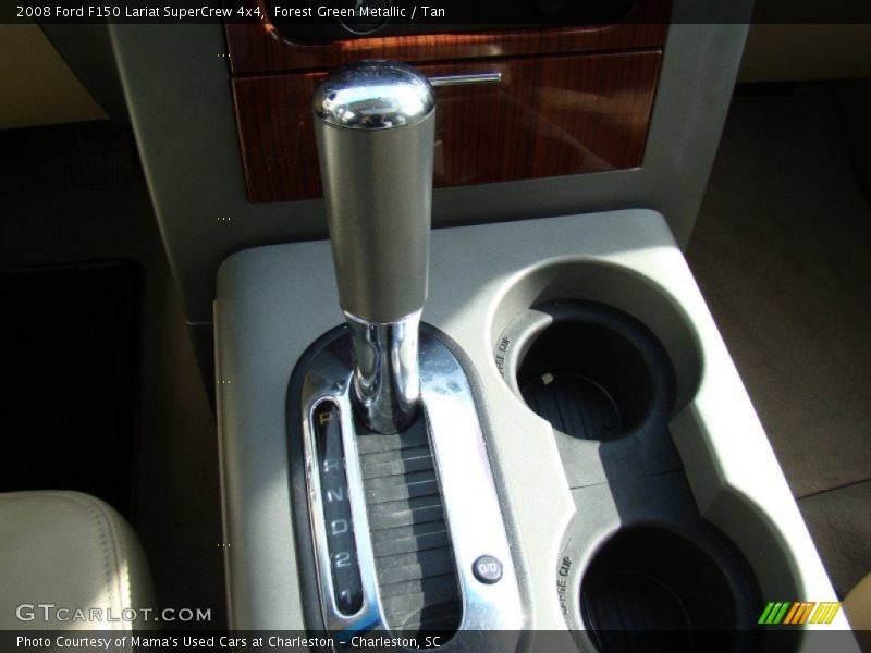 Forest Green Metallic / Tan 2008 Ford F150 Lariat SuperCrew 4x4