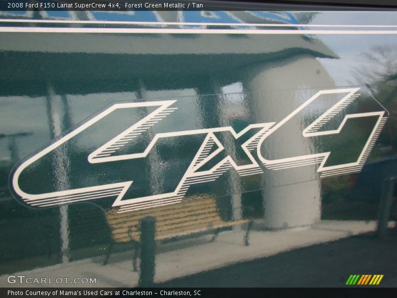 Forest Green Metallic / Tan 2008 Ford F150 Lariat SuperCrew 4x4
