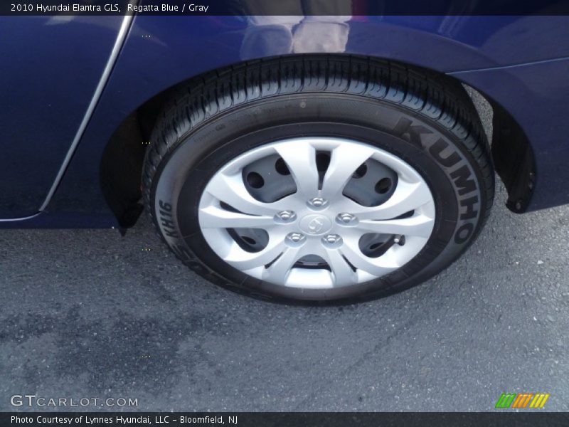 Regatta Blue / Gray 2010 Hyundai Elantra GLS