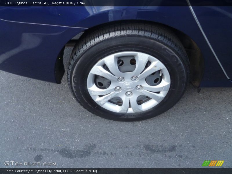 Regatta Blue / Gray 2010 Hyundai Elantra GLS