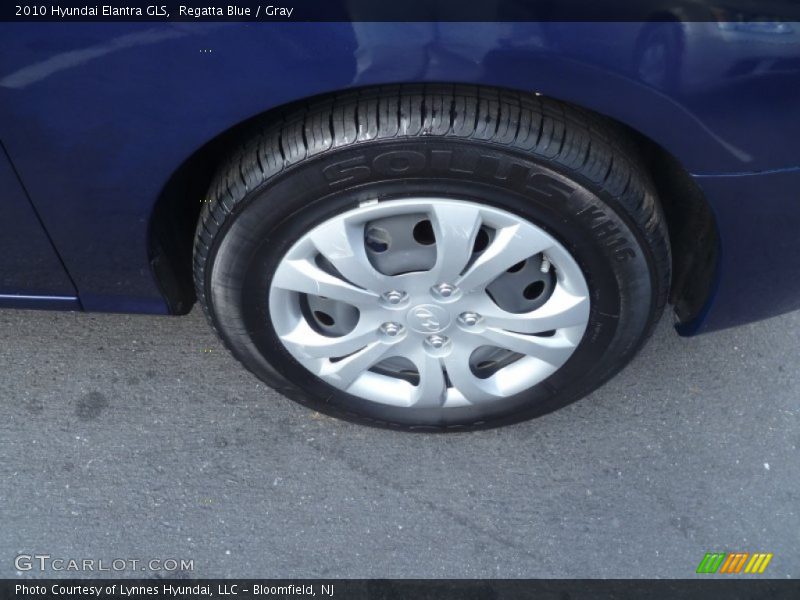 Regatta Blue / Gray 2010 Hyundai Elantra GLS