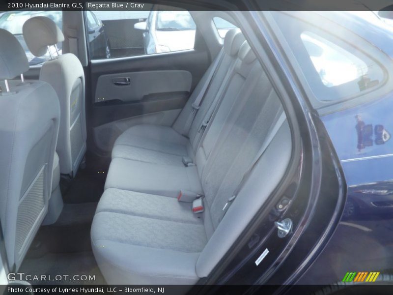 Regatta Blue / Gray 2010 Hyundai Elantra GLS
