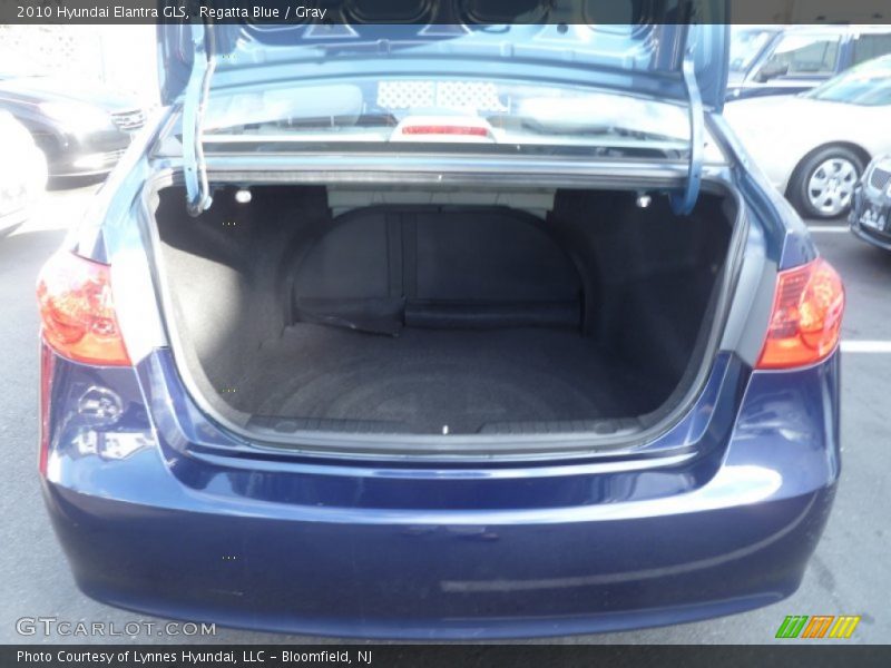 Regatta Blue / Gray 2010 Hyundai Elantra GLS