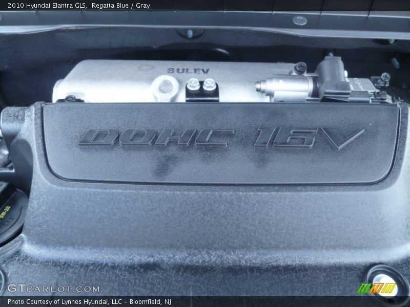 Regatta Blue / Gray 2010 Hyundai Elantra GLS