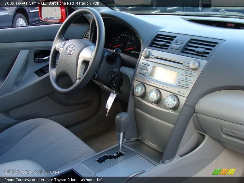 Barcelona Red Metallic / Ash 2009 Toyota Camry LE