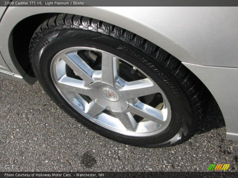 Light Platinum / Ebony 2008 Cadillac STS V6