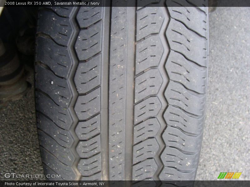 Savannah Metallic / Ivory 2008 Lexus RX 350 AWD
