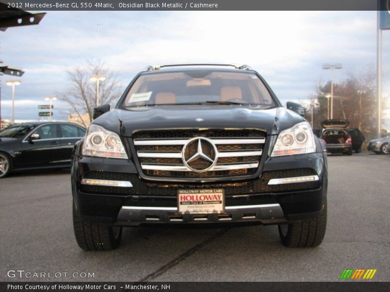 Obsidian Black Metallic / Cashmere 2012 Mercedes-Benz GL 550 4Matic