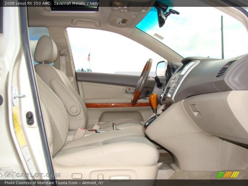 Savannah Metallic / Ivory 2008 Lexus RX 350 AWD