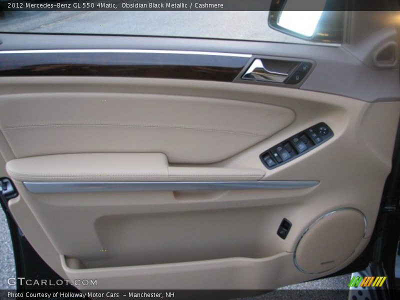 Obsidian Black Metallic / Cashmere 2012 Mercedes-Benz GL 550 4Matic