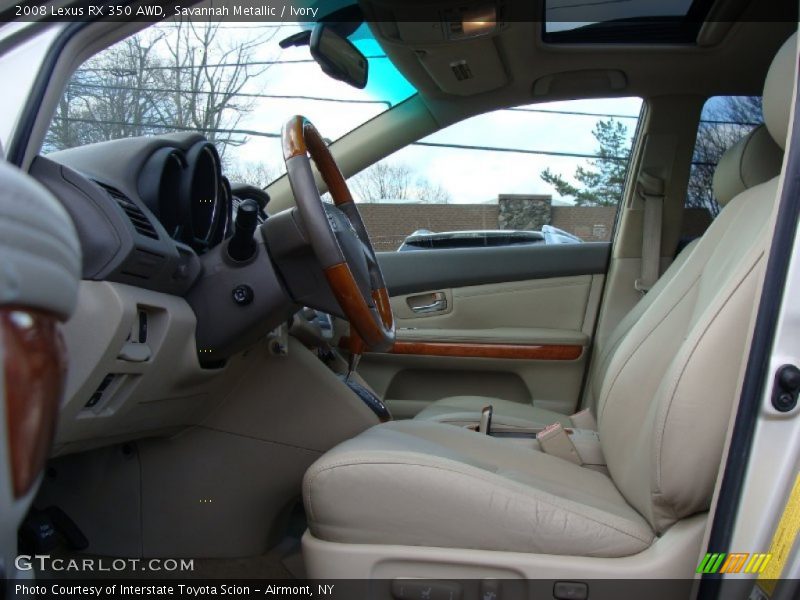 Savannah Metallic / Ivory 2008 Lexus RX 350 AWD