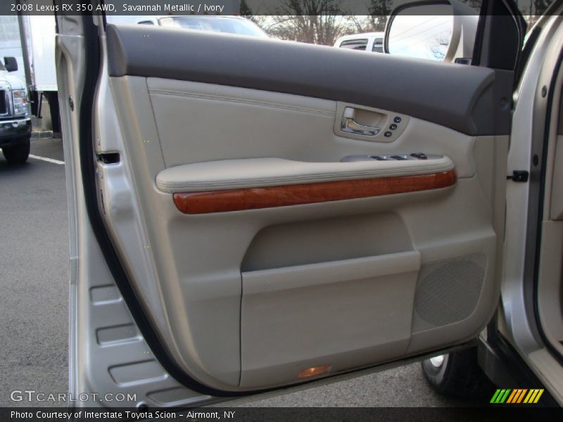 Savannah Metallic / Ivory 2008 Lexus RX 350 AWD