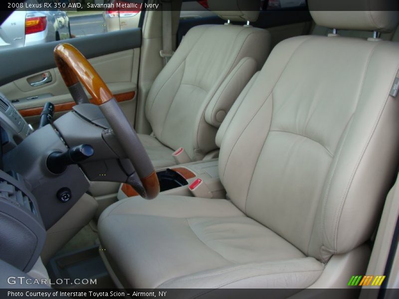 Savannah Metallic / Ivory 2008 Lexus RX 350 AWD