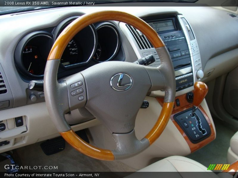 Savannah Metallic / Ivory 2008 Lexus RX 350 AWD