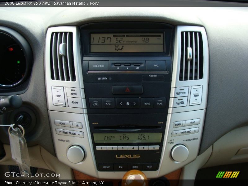 Savannah Metallic / Ivory 2008 Lexus RX 350 AWD