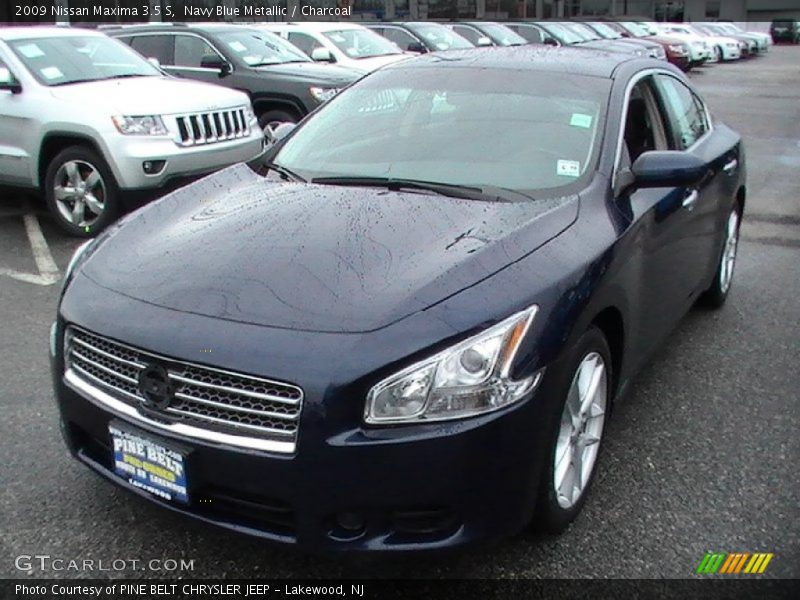 Navy Blue Metallic / Charcoal 2009 Nissan Maxima 3.5 S