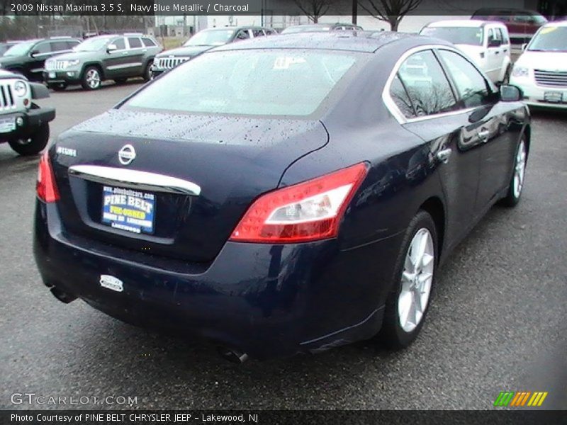 Navy Blue Metallic / Charcoal 2009 Nissan Maxima 3.5 S