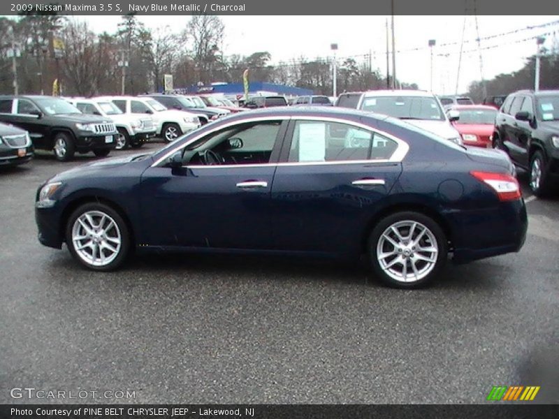 Navy Blue Metallic / Charcoal 2009 Nissan Maxima 3.5 S