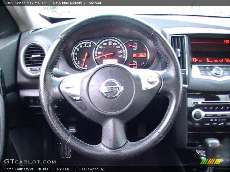 Navy Blue Metallic / Charcoal 2009 Nissan Maxima 3.5 S