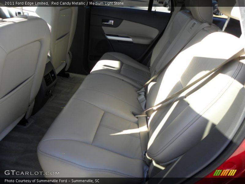 Red Candy Metallic / Medium Light Stone 2011 Ford Edge Limited