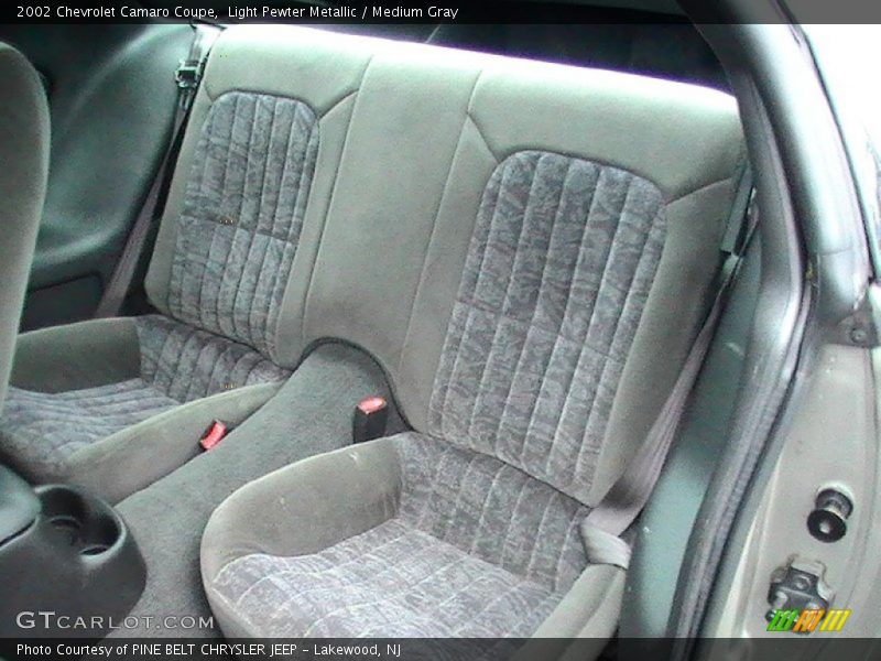  2002 Camaro Coupe Medium Gray Interior