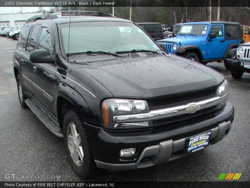 Black / Dark Pewter 2003 Chevrolet TrailBlazer EXT LS 4x4