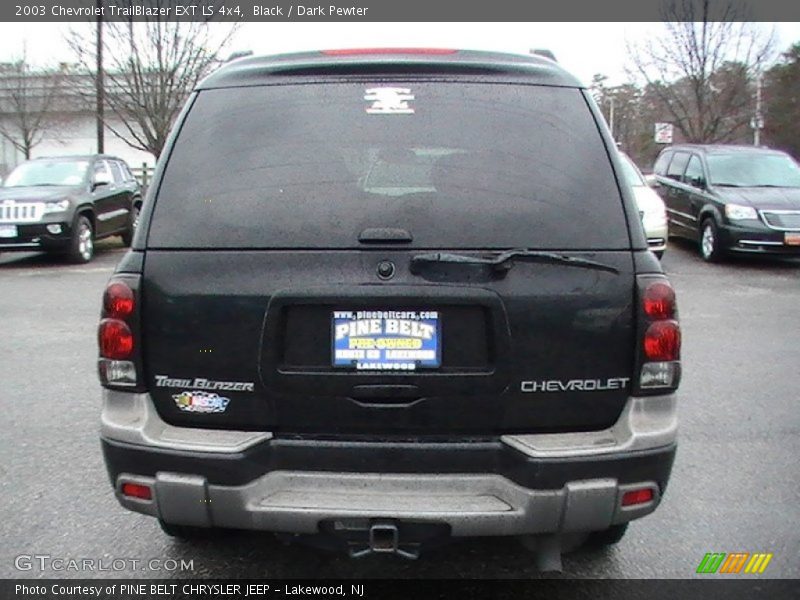 Black / Dark Pewter 2003 Chevrolet TrailBlazer EXT LS 4x4