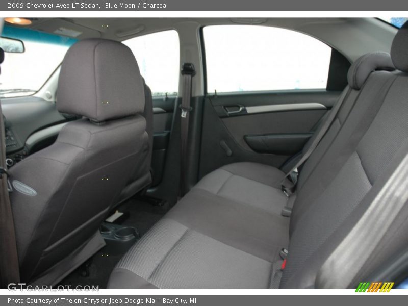 Blue Moon / Charcoal 2009 Chevrolet Aveo LT Sedan