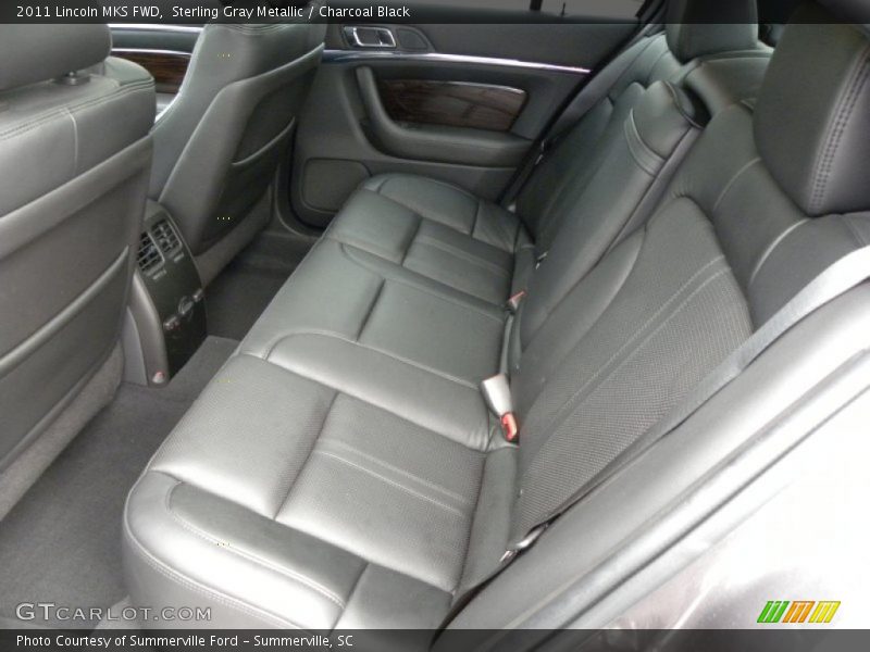  2011 MKS FWD Charcoal Black Interior