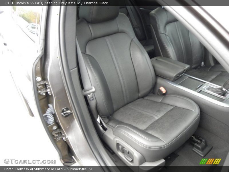  2011 MKS FWD Charcoal Black Interior