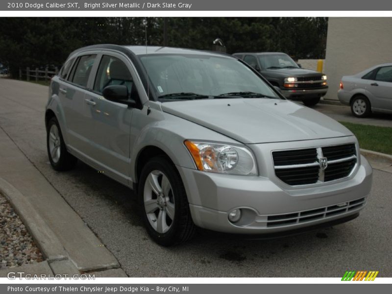 Bright Silver Metallic / Dark Slate Gray 2010 Dodge Caliber SXT