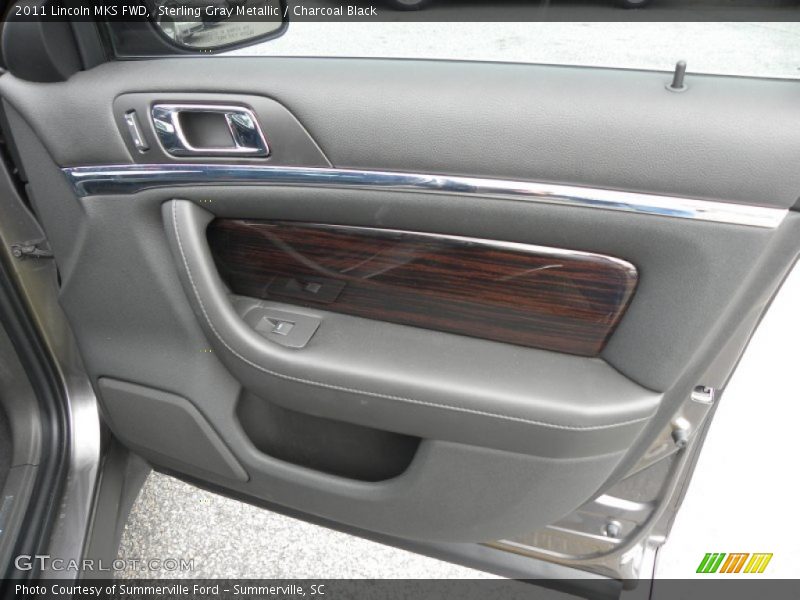 Sterling Gray Metallic / Charcoal Black 2011 Lincoln MKS FWD