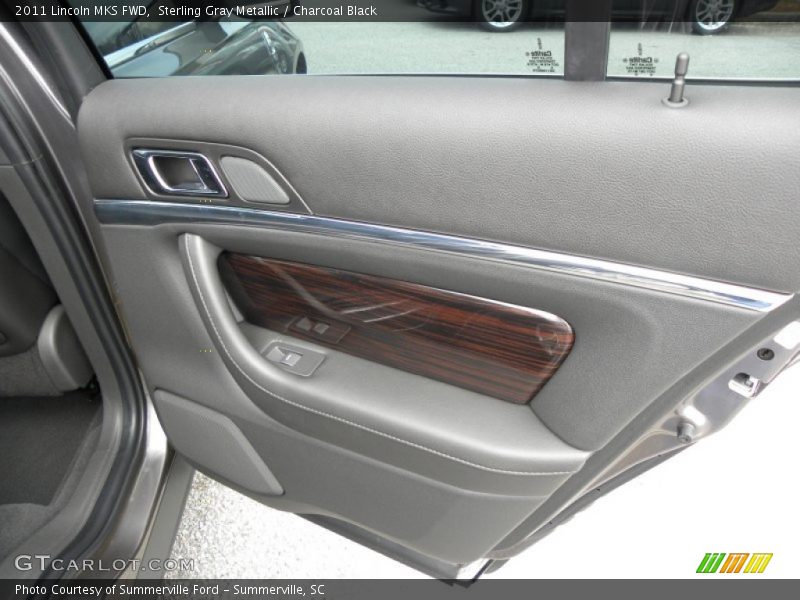 Sterling Gray Metallic / Charcoal Black 2011 Lincoln MKS FWD