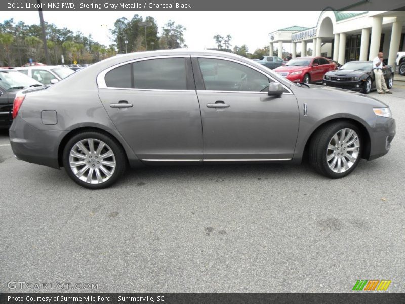 Sterling Gray Metallic / Charcoal Black 2011 Lincoln MKS FWD