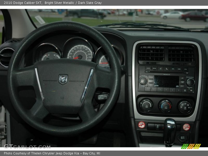 Bright Silver Metallic / Dark Slate Gray 2010 Dodge Caliber SXT