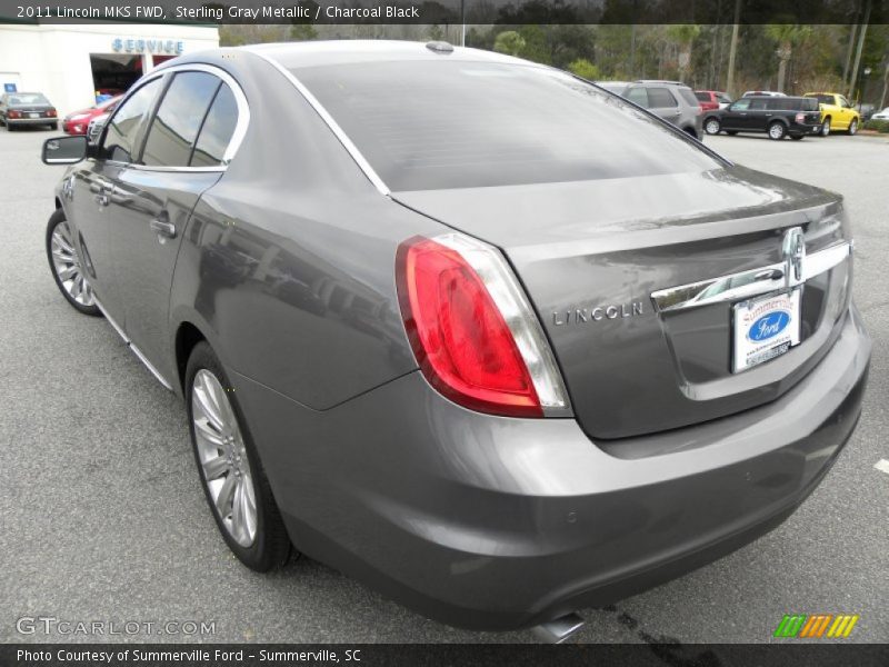 Sterling Gray Metallic / Charcoal Black 2011 Lincoln MKS FWD