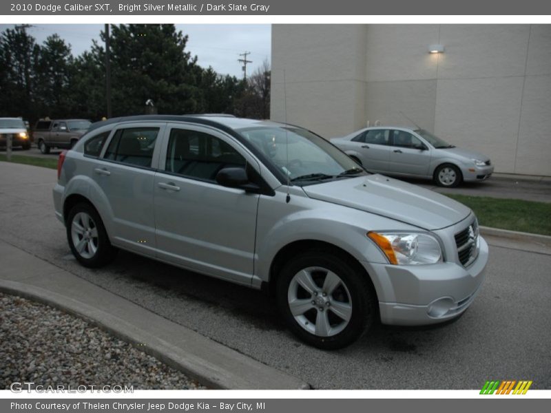 Bright Silver Metallic / Dark Slate Gray 2010 Dodge Caliber SXT