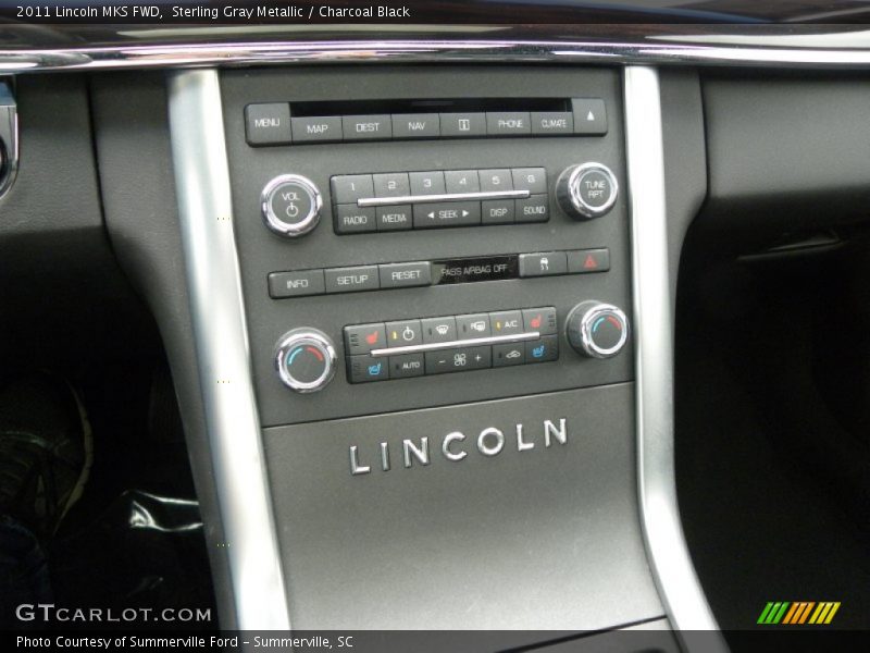Sterling Gray Metallic / Charcoal Black 2011 Lincoln MKS FWD