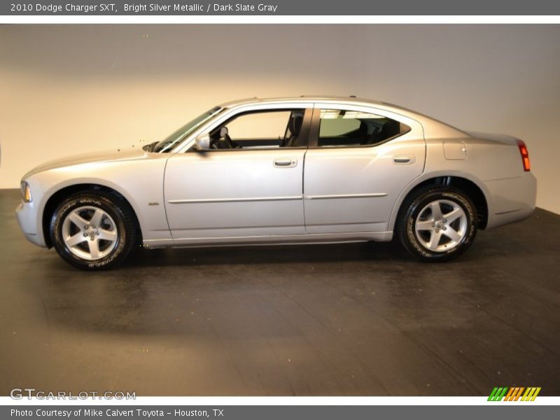 Bright Silver Metallic / Dark Slate Gray 2010 Dodge Charger SXT