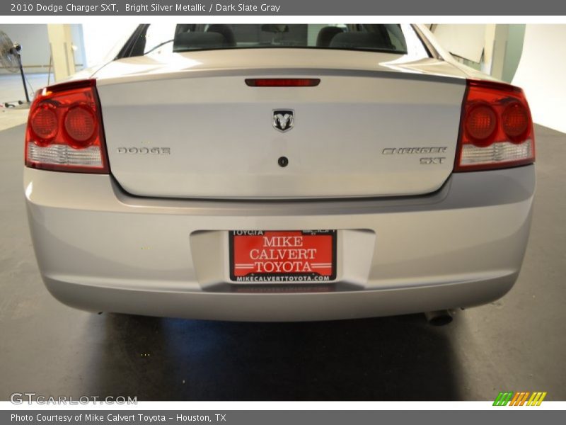 Bright Silver Metallic / Dark Slate Gray 2010 Dodge Charger SXT