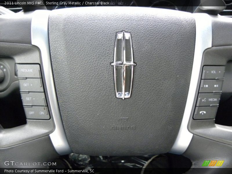 Sterling Gray Metallic / Charcoal Black 2011 Lincoln MKS FWD