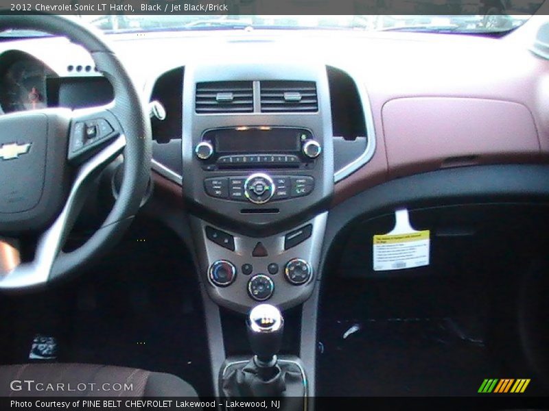 Dashboard of 2012 Sonic LT Hatch