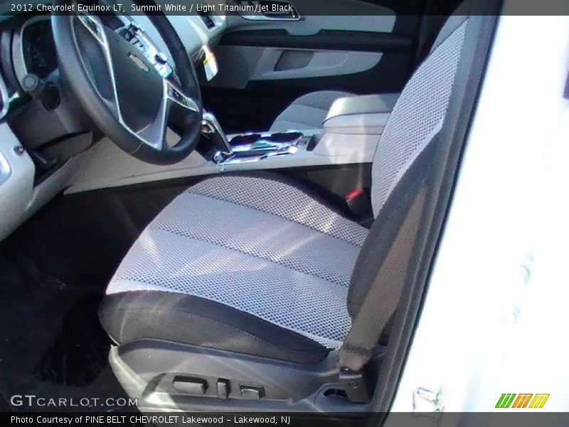 Summit White / Light Titanium/Jet Black 2012 Chevrolet Equinox LT