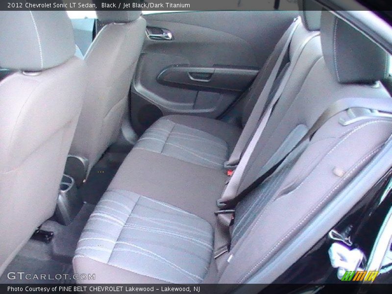 Black / Jet Black/Dark Titanium 2012 Chevrolet Sonic LT Sedan
